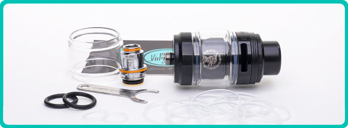 Contenu du Clearomiseur Z Fli Tank 2 Geekvape